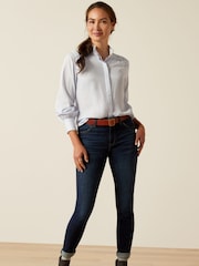 Ariat Blue Charolais Long Sleeve Shirt - Image 3 of 4