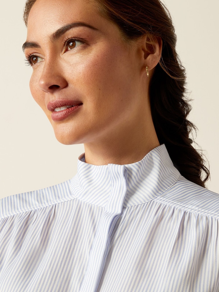 Ariat Blue Charolais Long Sleeve Shirt - Image 4 of 4