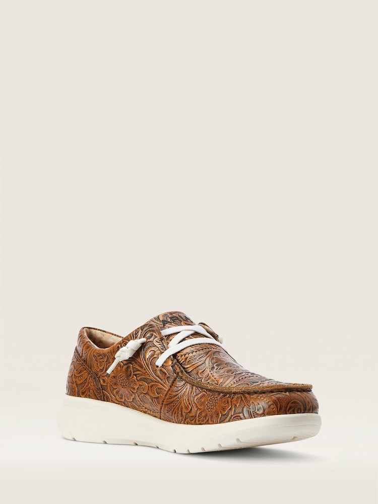 Ariat Hilo Casual Brown Shoes - Image 2 of 5