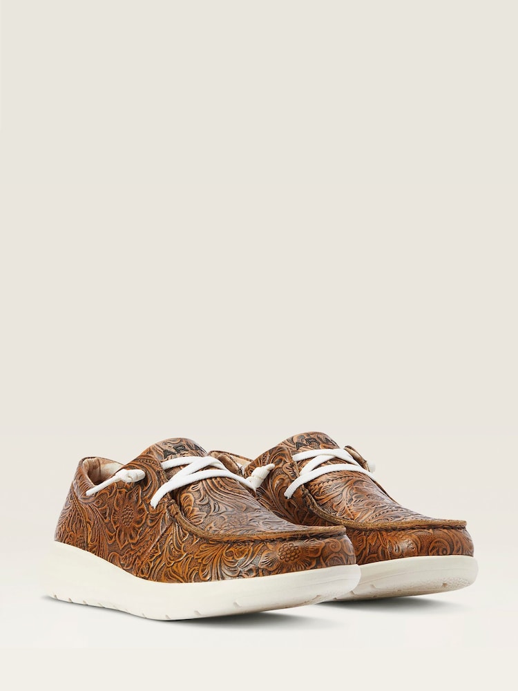 Ariat Hilo Casual Brown Shoes - Image 5 of 5