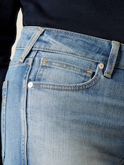 Ariat Slim Blue High Rise Bridle Straight Leg Jeans - Image 4 of 5