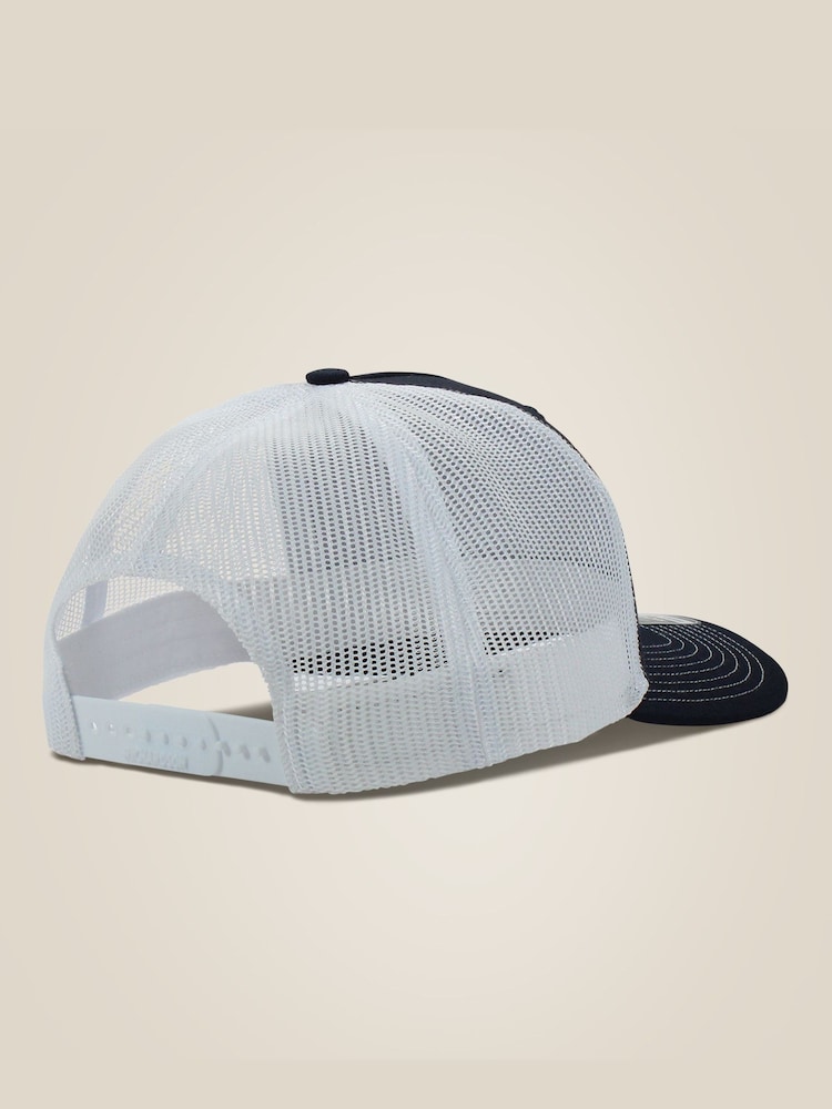Gorra estilo camionero en azul con parche redondo Premium Goods de Ariat - Imagen 2 de 2