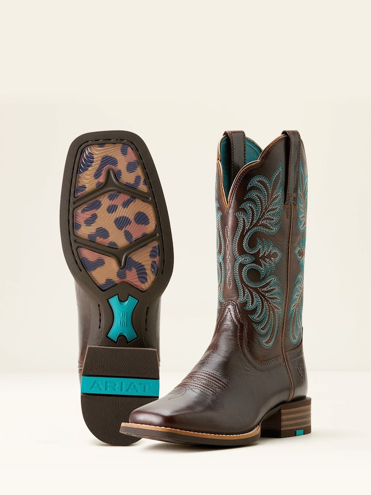 Ariat Gillette Western Brown Boots - Image 4 of 4