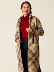 Ariat Ballston Longline Brown Cardigan - Image 1 of 5