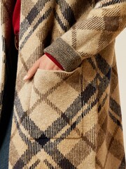 Ariat Ballston Longline Brown Cardigan - Image 4 of 5