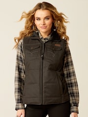 Ariat Grizzly Insulated Black Gilet - Image 1 of 5