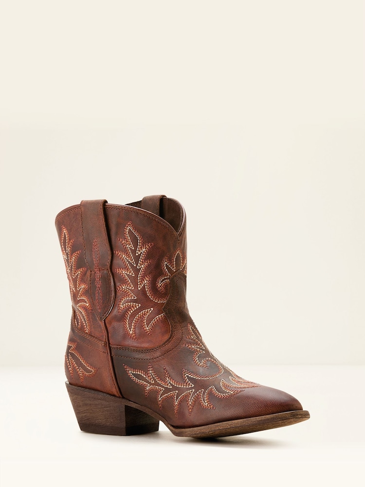 Ariat Carlin Western Brown Boots - Image 2 of 5