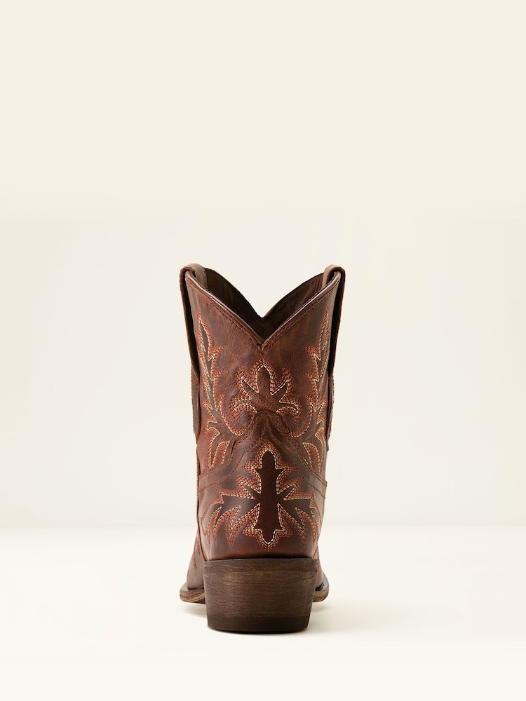 Ariat Carlin Western Brown Boots - Image 5 of 5
