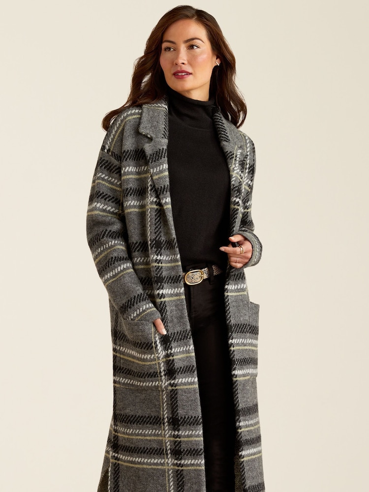 Ariat Grey Ballston Longline Cardigan - Image 1 of 5
