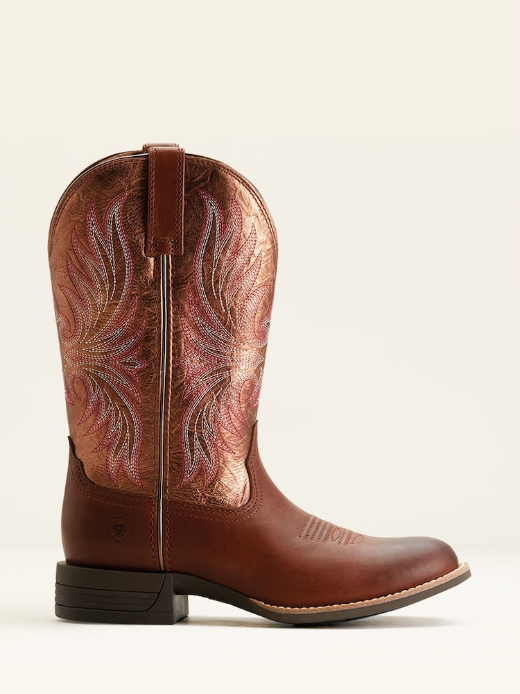 Ariat Ranahan Western Brown Boots - Image 1 of 5