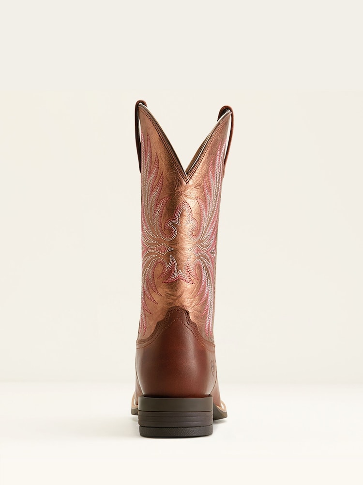 Ariat Ranahan Western Brown Boots - Image 5 of 5