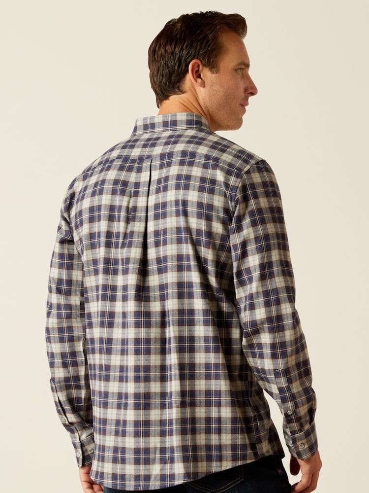 Ariat Simmental Flannel Long Sleeve Shirt - Image 2 of 4