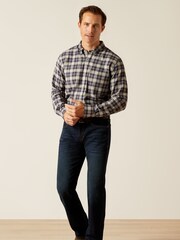 Ariat Simmental Flannel Long Sleeve Shirt - Image 3 of 4