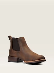Ariat Booker Ultra Round Toe Western Boots - Image 2 of 5
