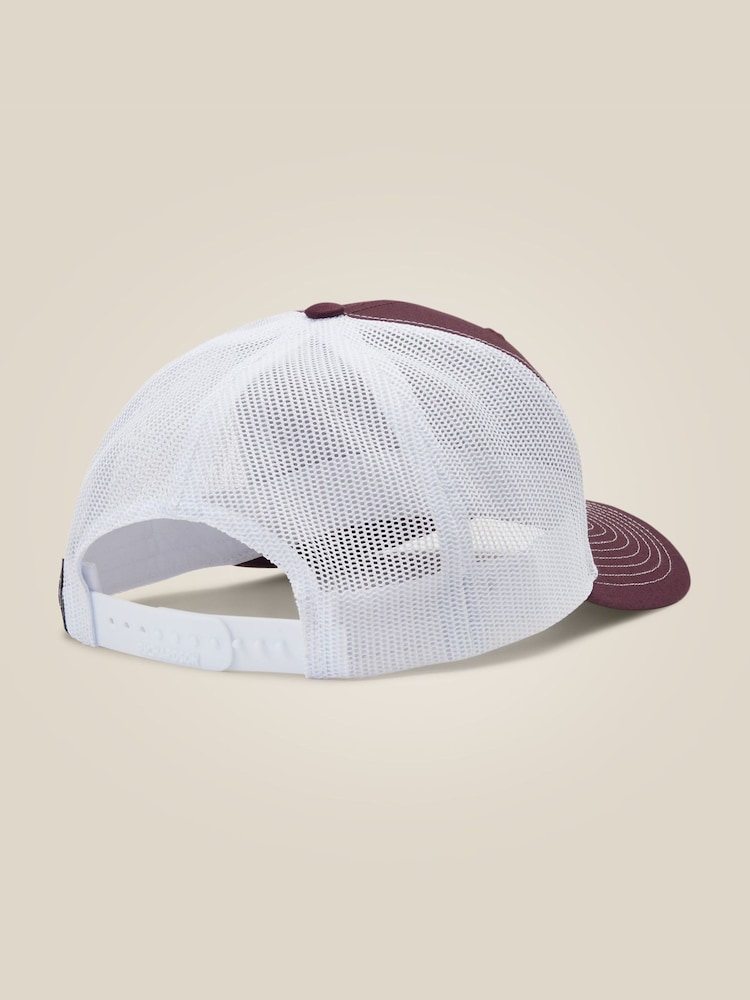 Ariat Red Stacked Logo Trucker Cap - Imagen 2 de 2