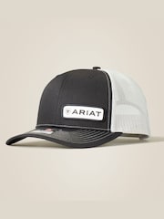 Ariat Logo Trucker Black Cap - Imagen 1 de 2