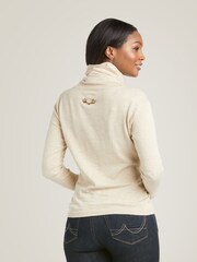 Ariat Lexi Roll Neck Brown Sweater - Image 2 of 3