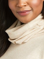 Ariat Lexi Roll Neck Brown Sweater - Image 3 of 3