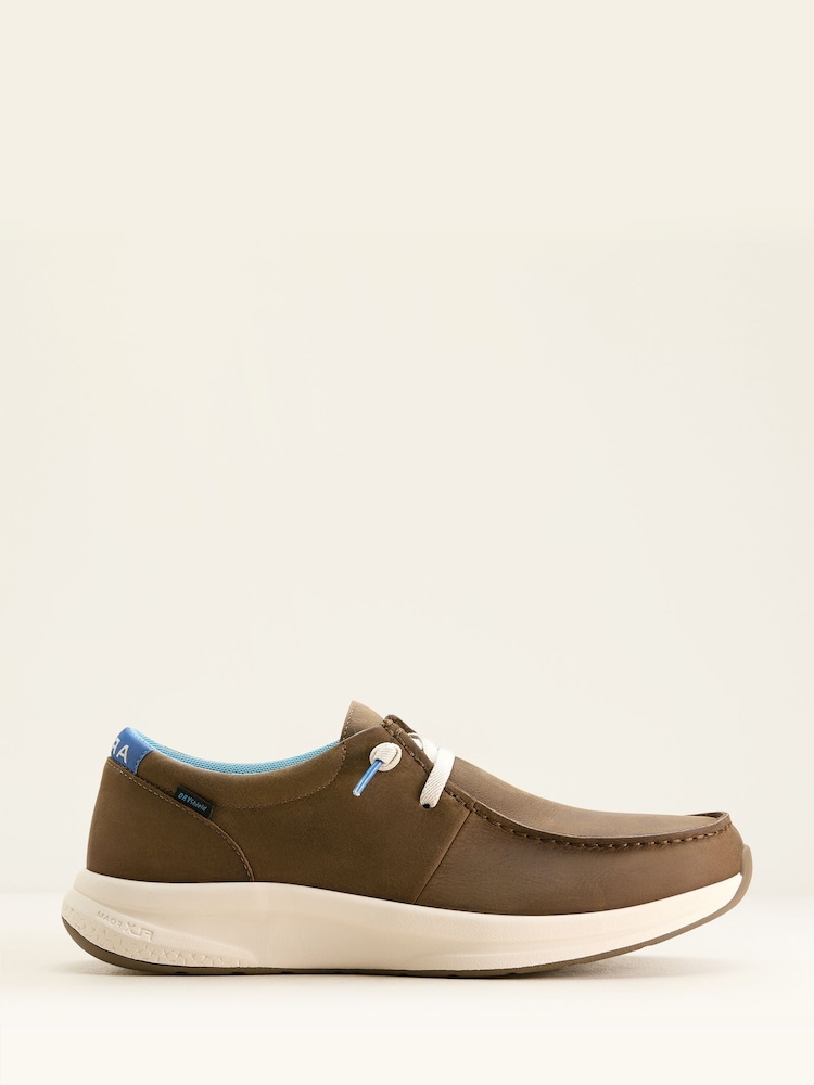 Ariat Buckeye Waterproof Casual Brown Shoes - Image 1 of 5