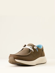 Ariat Buckeye Waterproof Casual Brown Shoes - Image 4 of 5