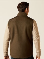 Ariat Millbrae Full Zip Brown Gilet - Image 5 of 5