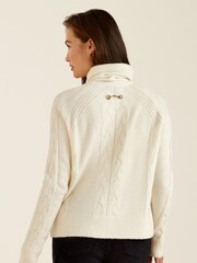 Ariat Novato White Sweater - Image 2 of 5
