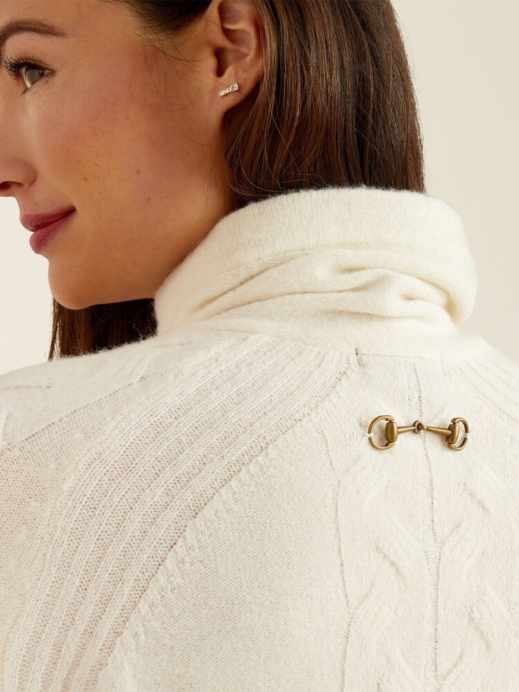Ariat Novato White Sweater - Image 5 of 5