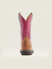 Ariat Anthem Round Toe II Western Brown Boots - Image 4 of 5