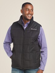 Ariat Crius Insulated Black Gilet - Image 1 of 3