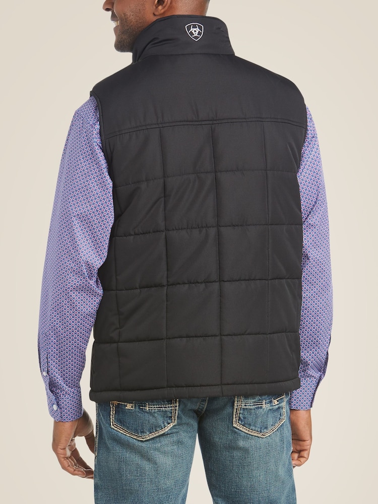 Ariat Crius Insulated Black Gilet - Image 2 of 3