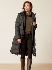 Ariat Norfolk Long Insulated Black Coat - Image 1 of 5