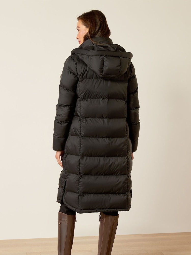 Ariat Norfolk Long Insulated Black Coat - Image 2 of 5