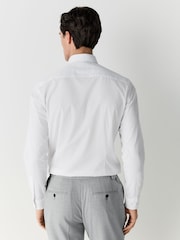 White/Pink Medalion Slim Fit Occasion Shirt And Tie Pack - Image 3 of 8