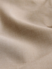 Neutral Brown Slim Fit Smart Shirt, Tie and Pocket Square Pack - Image 9 of 9