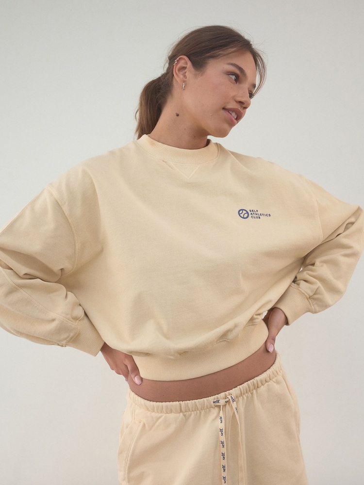 Jaune - Sweat-shirt léger - Image 1 of 1