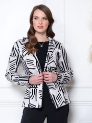 Hot Squash Grey Piping Detail Jacket - Slika 2 iz 4