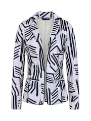 Hot Squash Grey Piping Detail Jacket - Slika 4 iz 4
