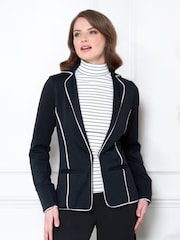 Hot Squash Piping Detail Black Jacket - Slika 1 iz 4