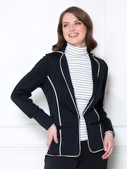 Hot Squash Piping Detail Black Jacket - Slika 2 iz 4