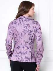 Hot Squash Purple Piping Detail Jacket - Slika 4 iz 5