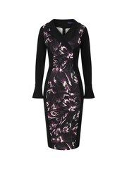 Hot Squash Purple Collar Detail Bodycon Dress - Image 5 of 5