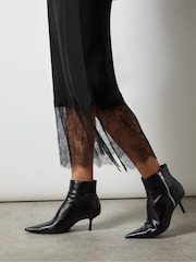 Ro&Zo Crepe Lace Trim Skirt - Bild 3 von 4