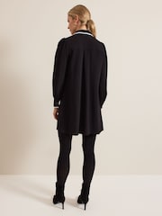 Phase Eight Black Gina Swing Dress - Image 2 of 6