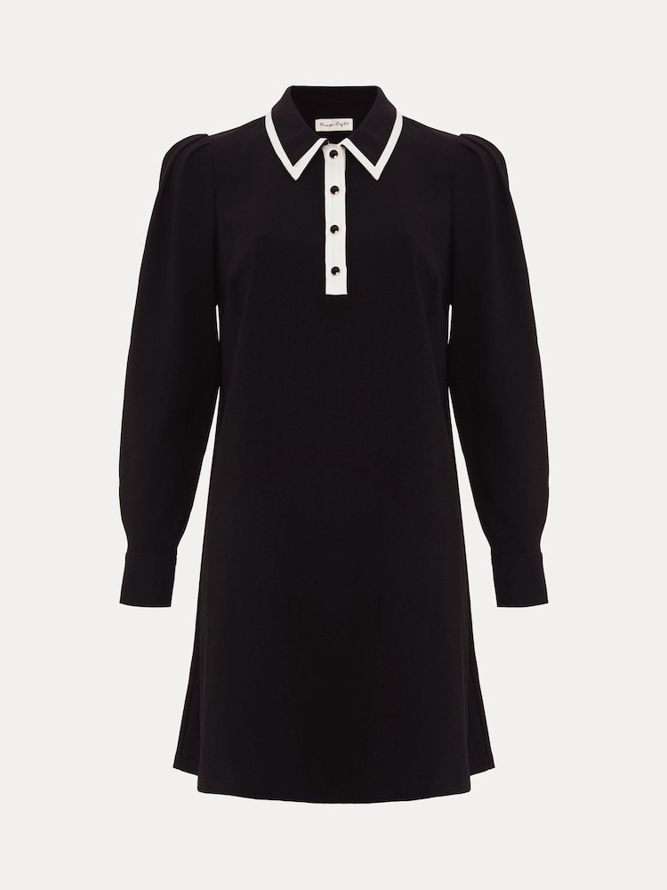 Phase Eight Black Gina Swing Dress - Image 6 of 6