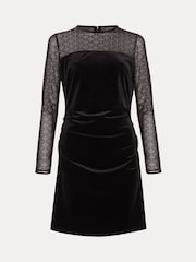 Phase Eight Black Mini Ambrose Dress - Image 6 of 6