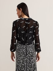 Phase Eight Black Annette Cover-Up - Image 2 of 7