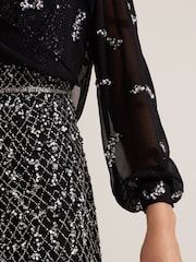 Phase Eight Black Annette Cover-Up - Image 6 of 7