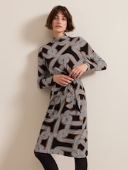 Phase Eight Black Margot Jersey Dress - Image 1 of 6
