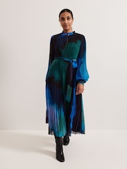 Phase Eight Black Petite Sophie Midi Dress - Image 1 of 1