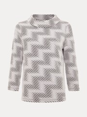 Phase Eight Black Rena Textured Top - Image 6 of 6